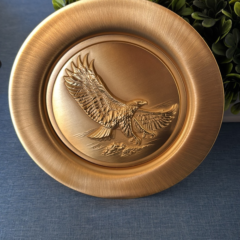 Deep-relief sculpture plate by Gunther Granget, 1979